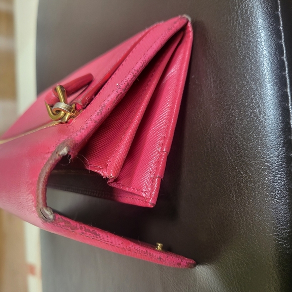 Prada Saffiano Continental Flap Long Wallet - Picture 10 of 11